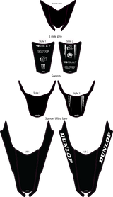 E Bike Rear Fender Decal