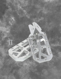 EXZ Foot Pegs Surron LBX/ERIDE/TALARIA/Ultra Bee (SILVER)