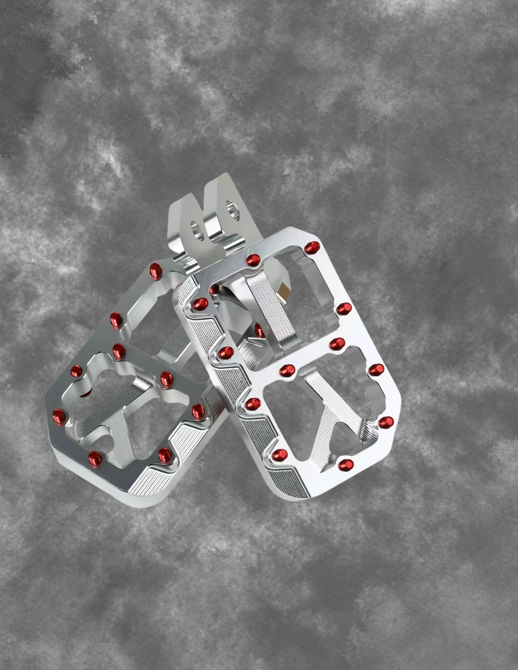 EXZ Foot Pegs Surron LBX/ERIDE/TALARIA/Ultra Bee (SILVER)