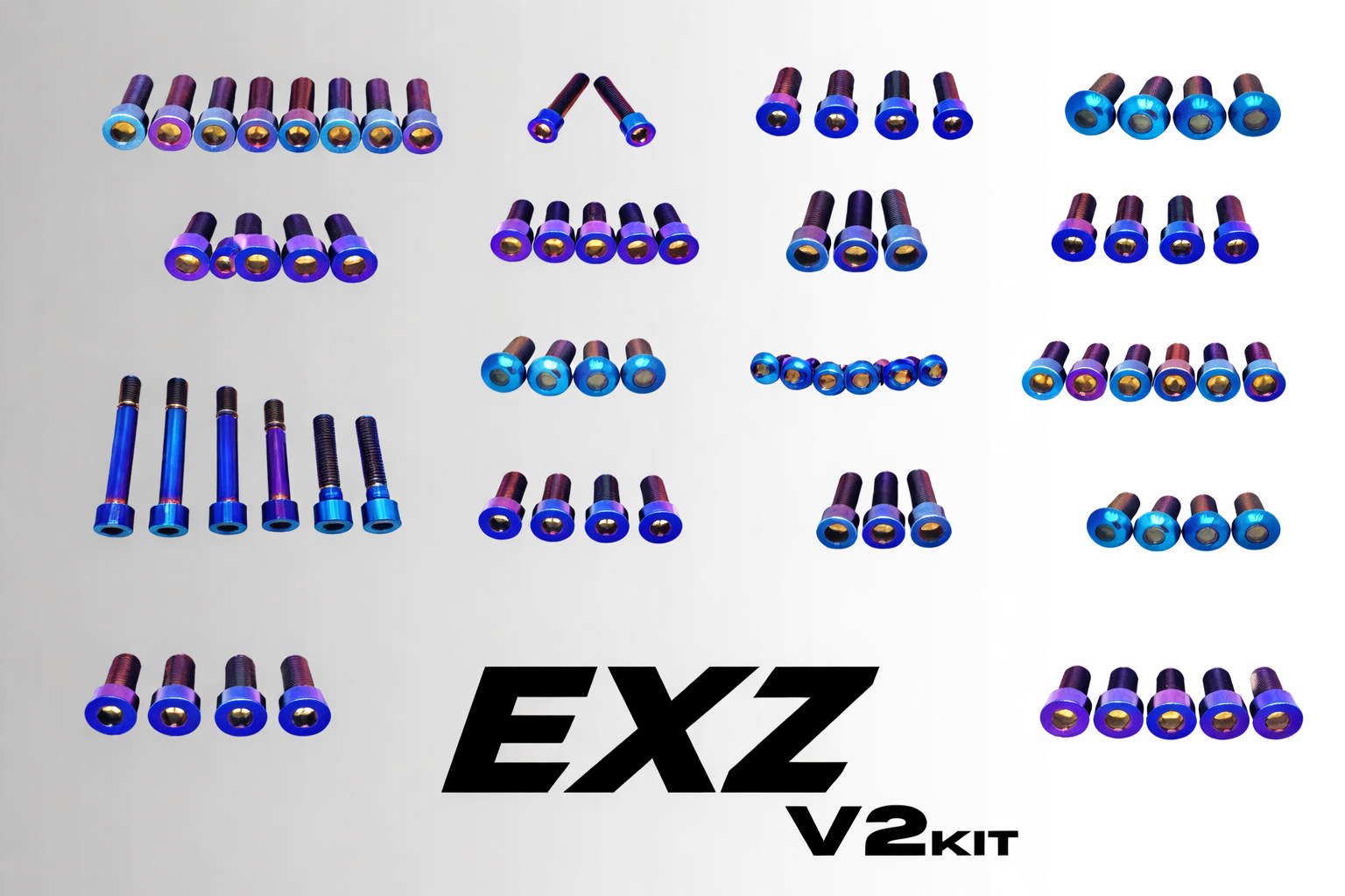 E Ride Pro Full Titanium Kit (70+ Bolts)
