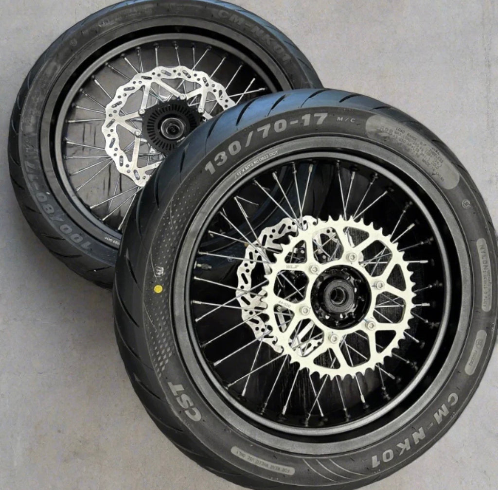 EXZMOTO ULTRA BEE SUPERMOTO WHEEL KIT- Pre Order