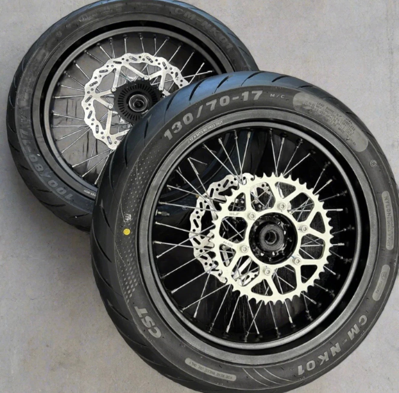 EXZMOTO ULTRA BEE SUPERMOTO WHEEL KIT- Pre Order