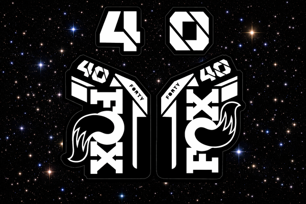 Fox 40 Fork Decal