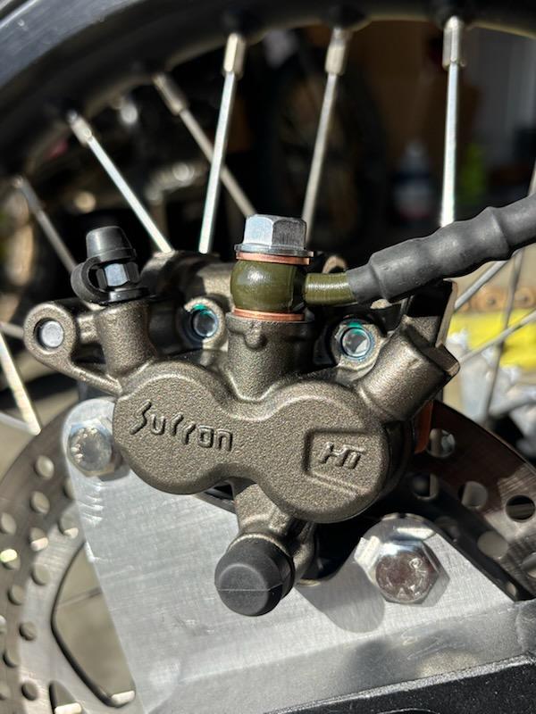 Rawrr Mantis X / X Pro / 72V Rear Brake Upgrade w/ Surron Ultra Bee HT Caliper