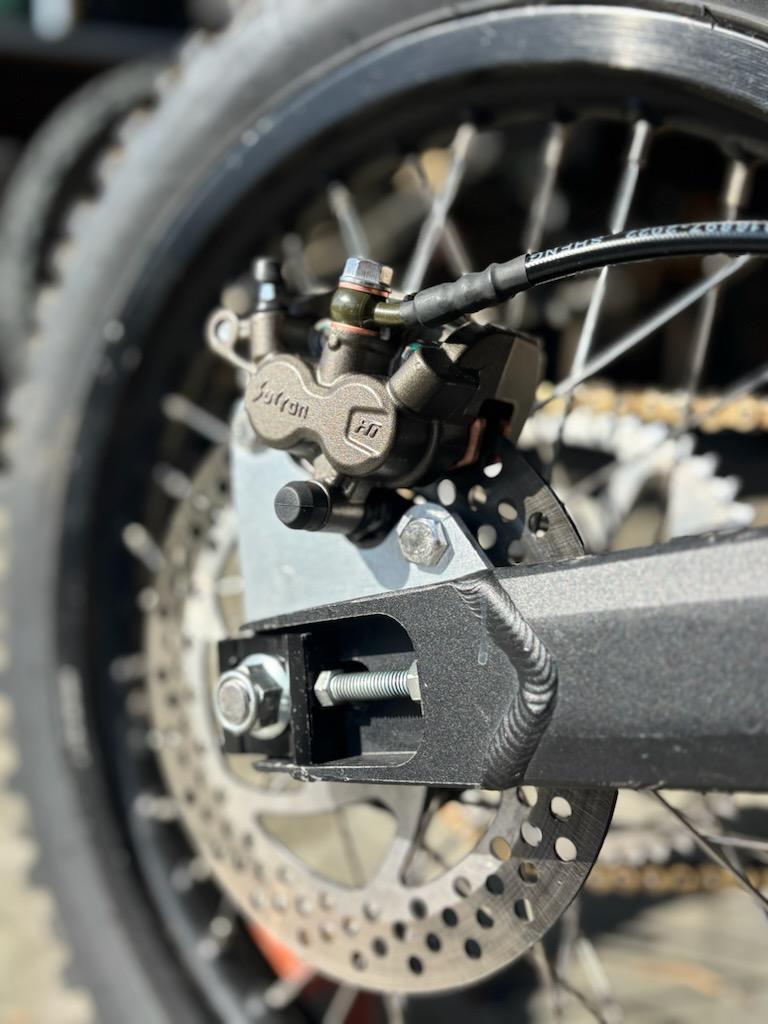 Rawrr Mantis X / X Pro / 72V Rear Brake Upgrade w/ Surron Ultra Bee HT Caliper