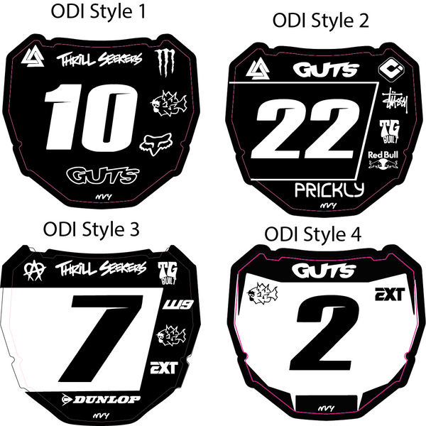 Odi Plate Decal